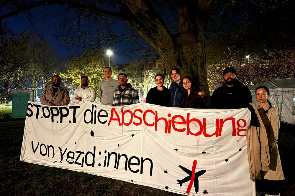 Yezidisches Protestcamp