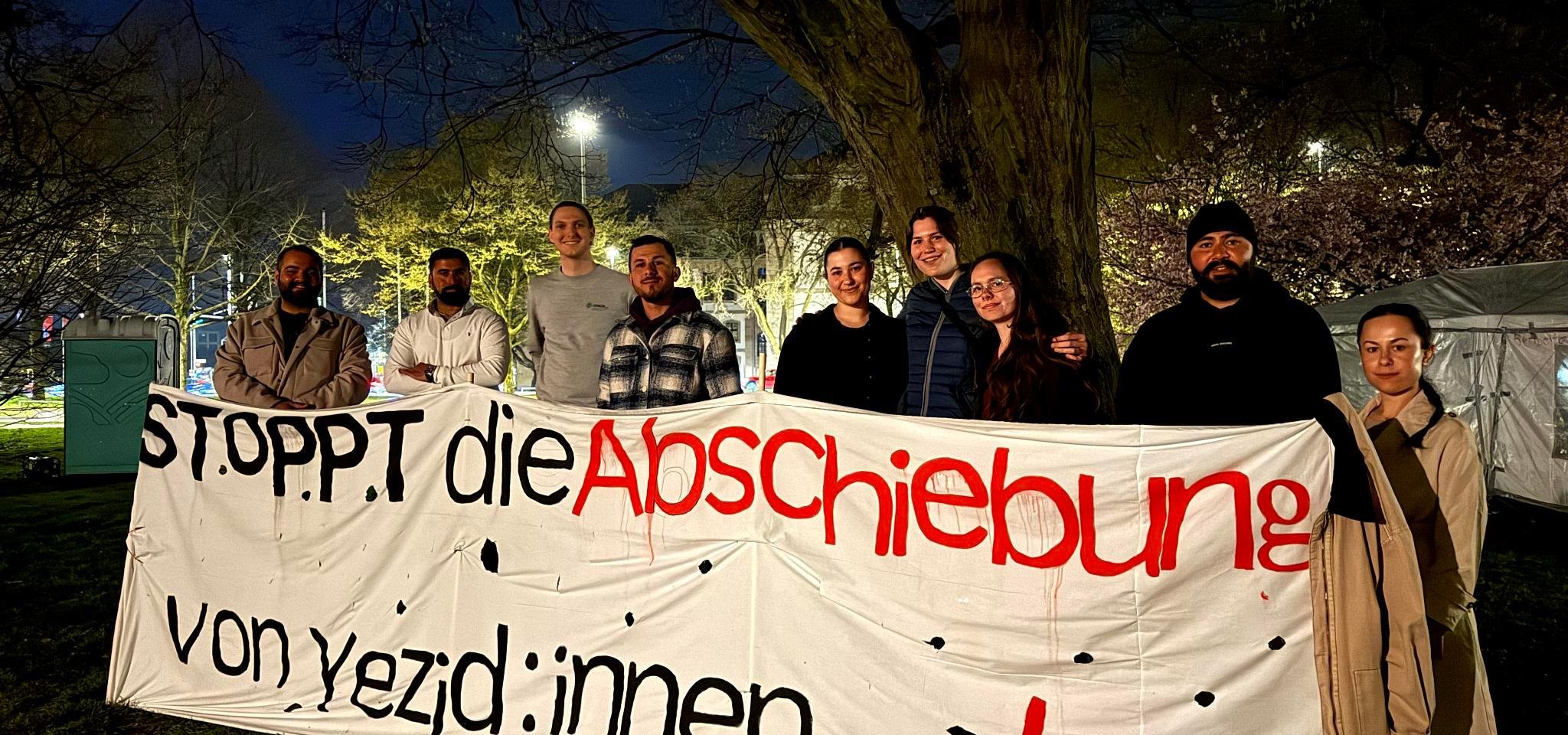 Yezidisches Protestcamp
